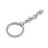 Polishing 304 Stainless Steel Split Key Rings STAS-H558-45P-1-2