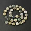 Natural Green Rutilated Quartz Beads Strands G-C116-A145-01-4