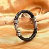 Braided Leather Cord Bracelets for Men BJEW-Z081-18AS-2