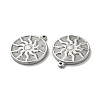 Non-Tarnish 304 Stainless Steel Pendants STAS-Q001-31P-3