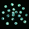 20Pcs Handmade Luminous Lampwork Beads LAMP-YW0001-21-4