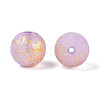 Baking Paint Glass Beads DGLA-N014-8mm-01E-2