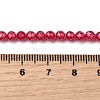 Cubic Zirconia Beads Strands G-G792-47-13C-4