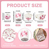 32Pcs 4 Styles Handmade Porcelain Beads PORC-TA0001-78A-4