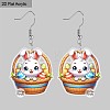 Easter Acrylic Dangle Earrings FS-WG50DE5-01-4