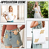 5Pairs Embroidery Thread Clothing Patches PATC-GF0001-97C-5
