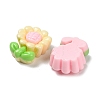 Opaque Resin Cabochons RESI-I068-01A-01-3