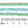 Transparent Painted Glass Beads Strands DGLA-A034-T4mm-A17-3