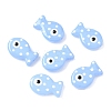 Painted Glass Beads Enamel Beads X-LAMP-D303-04F-1