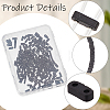 315Pcs 2-Hole Baking Paint Glass Seed Beads SEED-PA0001-39-7