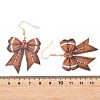 Teachers' Day Acrylic Dangle Earrings EJEW-I325-01G-04-3