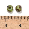 Picasso Glass Cylinder Seed Beads GLAA-C044-01A-3