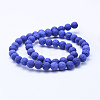 Natural Lava Rock Beads Strands G-F531-6mm-G12-2