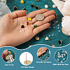 20Pcs 10 Style Alloy Enamel Stud Earring Findings FIND-EL0001-03-4