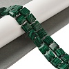 Synthetic Malachite Beads Strands G-L596-A02-01-2