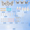Butterfly Suncatcher Making Kit for Hanging Pendant Ornament DIY-SC0020-49-2