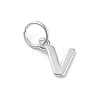 925 Sterling Silver Letter Charms LS-STER-C012-01S-V-1