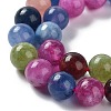 Dyed Natural Malaysia Jade Beads Strands G-G021-01B-06-4