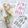 Custom PVC Plastic Clear Stamps DIY-WH0618-0132-7