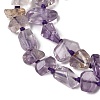 Natural Amethyst Beads Strands G-D365-E03-01-4