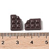 Luminous Resin Imitation Chocolate Decoden Cabochons RESI-K036-28G-02-5