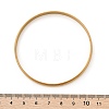 Fashion 201 Stainless Steel Bangle Sets BJEW-L664-024B-G-1-4