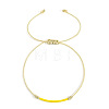Handmade Glass Seed Beads Braided Bead Bracelets LE4581-6-1
