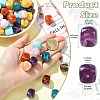 100Pcs Opaque Acrylic Beads OACR-CJ0002-82-2