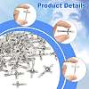 70Pcs 7 Styles Tibetan Style Alloy Pendants FIND-FS0005-15-2
