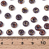 Picasso Glass Seed Beads SEED-N010-01G-4
