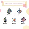 20Pcs 20 Style Rainbow Color Alloy Charm & Pendant JX111A-2