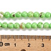 Assembled Synthetic Stone and Trochus Shell Beads Strands G-B128-08A-07-4