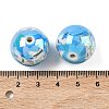 Printing & UV Plating Opaque Acrylic Beads OACR-Z035-05-3