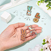 DIY Earring Making Kits DIY-TA0015-74-6