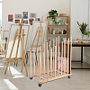 Wood Portable Easel Storage Rack for Artwork AJEW-WH0596-840-5