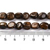 Natural Bronzite Beads Strands G-G146-A18-01-5