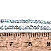 Transparent Glass Beads Strands EGLA-N028-01A-A01-5