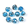 Handmade Gold Sand Lampwork Beads LAMP-N038-01B-1