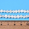 Natural Cultured Freshwater Pearl Beads Strands PEAR-T006-18B-5
