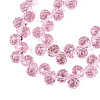 Transparent Glass Beads Strands GLAA-Q116-01A-B02-3
