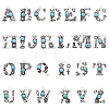 26Pcs 26 Styles Synthetic Turquoise & Alloy Pendants FIND-YW0006-63-1