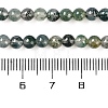 Natural Moss Agate Bead Strands G-J358-01-4mm-3