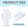 50Pcs Rectangle Glitter Holographic Plastic Yin-yang Zip Top Gift Bags OPP-TADJ0001-07A-4