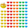 100Pcs PP Plastic Round Vending Machine Egg Capsules AJEW-DC0004-15-1