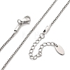 1.5mm Brass Box Chain Necklaces KK-K398-29P-4