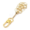 304 Stainless Steel Empty Stone Holder Chain Pouch Pendant Decorations HJEW-JM01884-02-4
