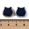 Electroplate Two Tone Glass Mood Beads GLAA-Z007-12B-4