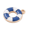 Alloy Enamel Pendants ENAM-A008-14KCG-04-2