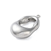 304 Stainless Steel Pendants STAS-G338-19P-2