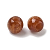 Opaque Resin European Beads RESI-F073-13-2